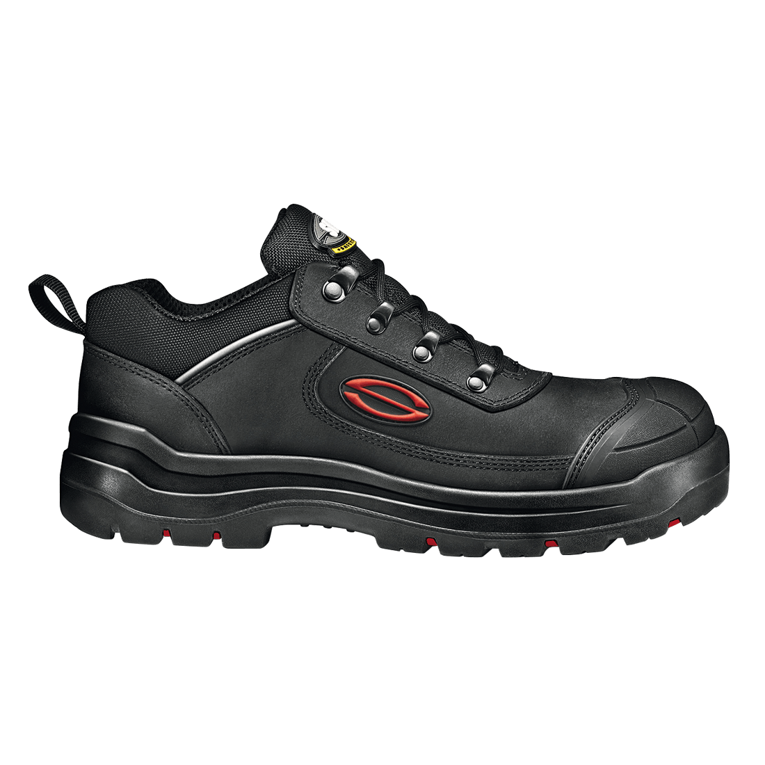 LOW BLACK FOBIA SHOE | Sir Safety System